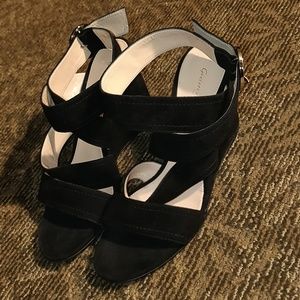 Gianvitto Rossi Black wedges